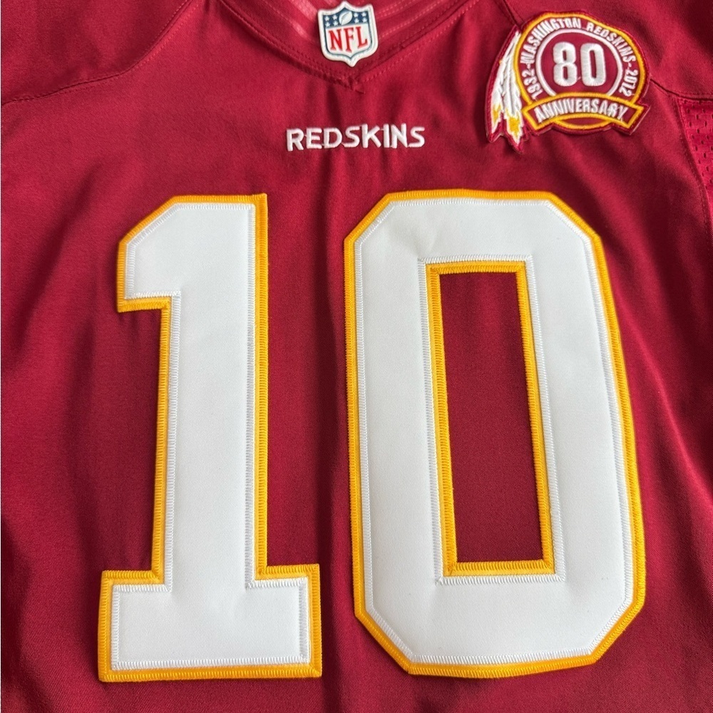 NIKE Griffin lll #10 NFL Jersey unisex Washintong Redkins NWOT - Picture 5 of 8